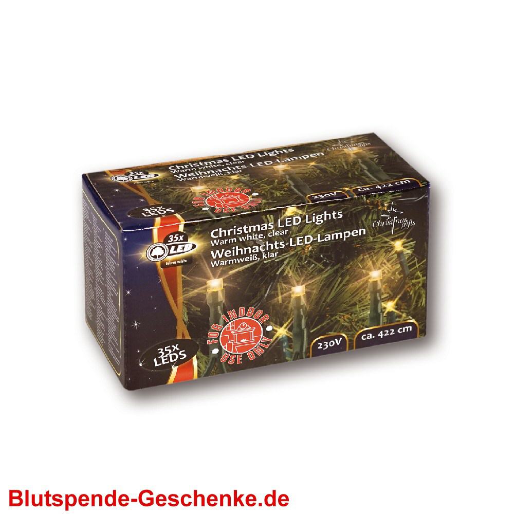 Blutspendegeschenk LED-Lichterkette