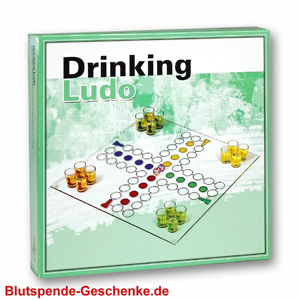 Blutspendegeschenk W&uuml;rfel-Trinkspiel