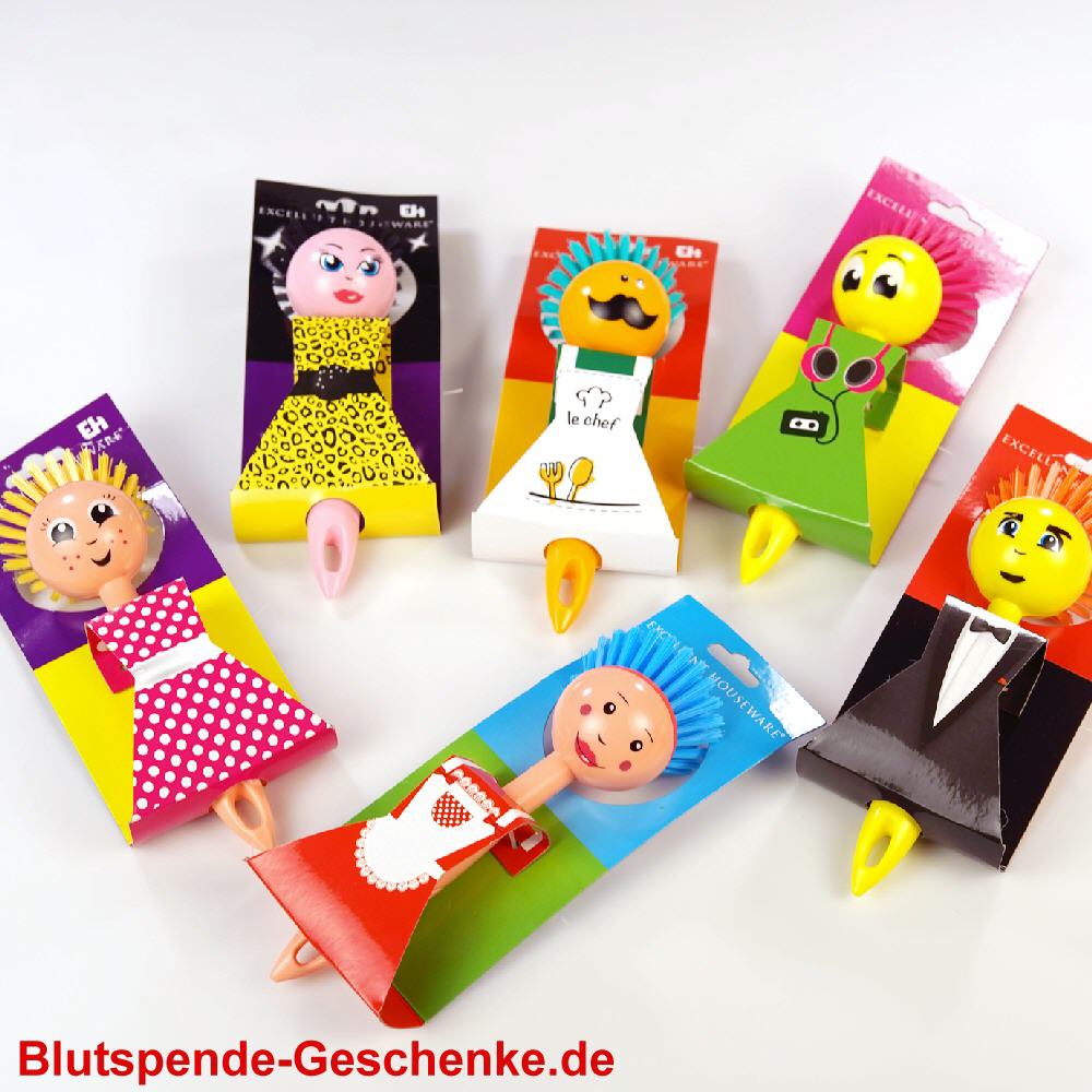Blutspendegeschenk witzige Sp&uuml;lb&uuml;rsten