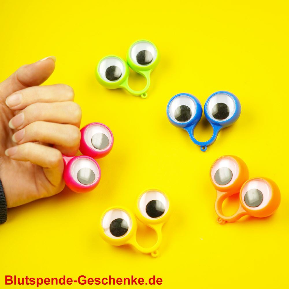 Blutspendegeschenk Augenring