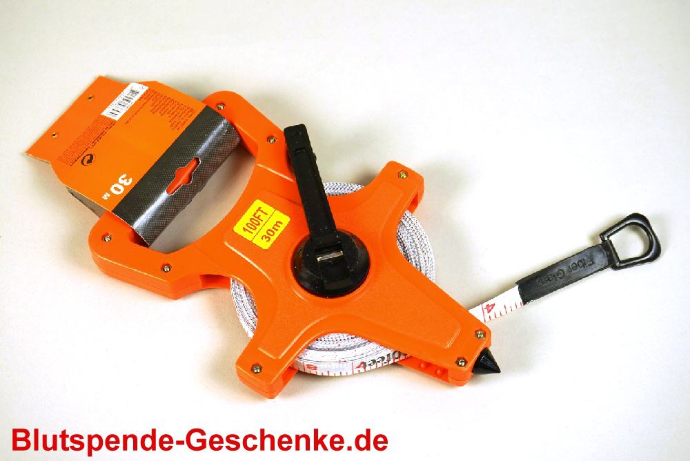 Blutspendegeschenk Massband lang