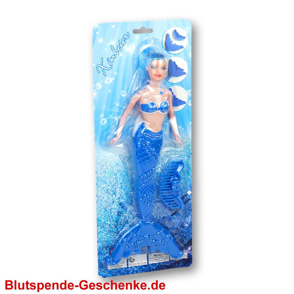 Blutspendegeschenk Puppe Meerjungfrau