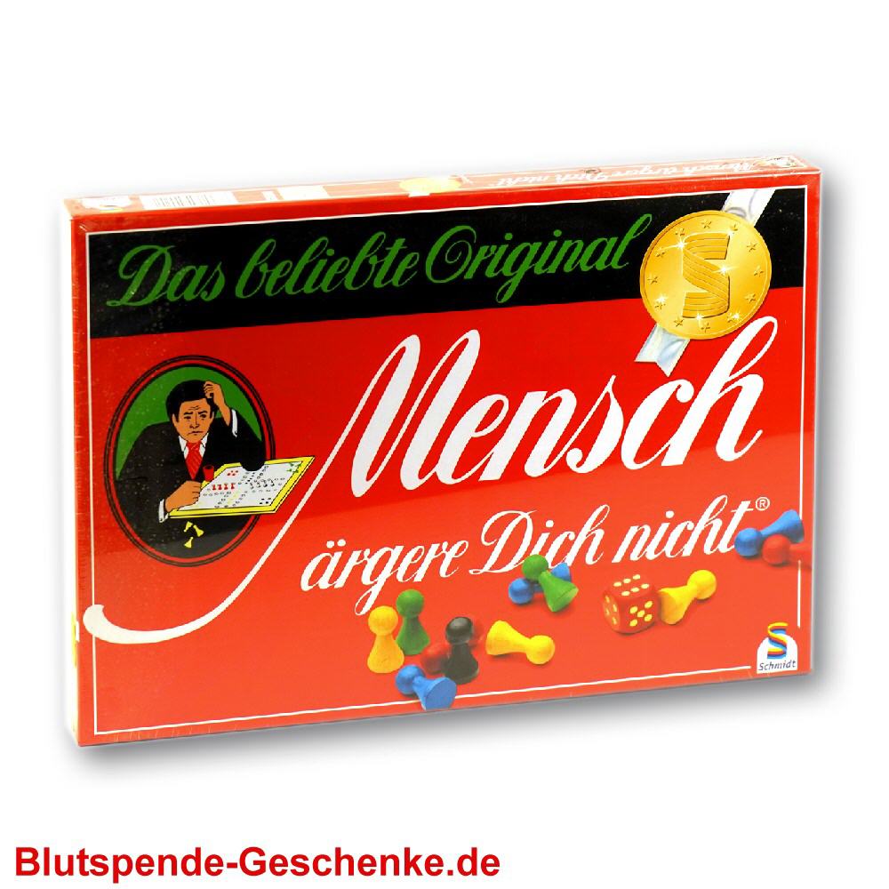 Blutspendegeschenk Brettspiel klassik