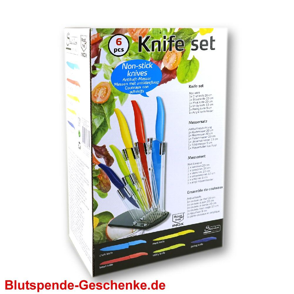 Blutspendegeschenk Messerset