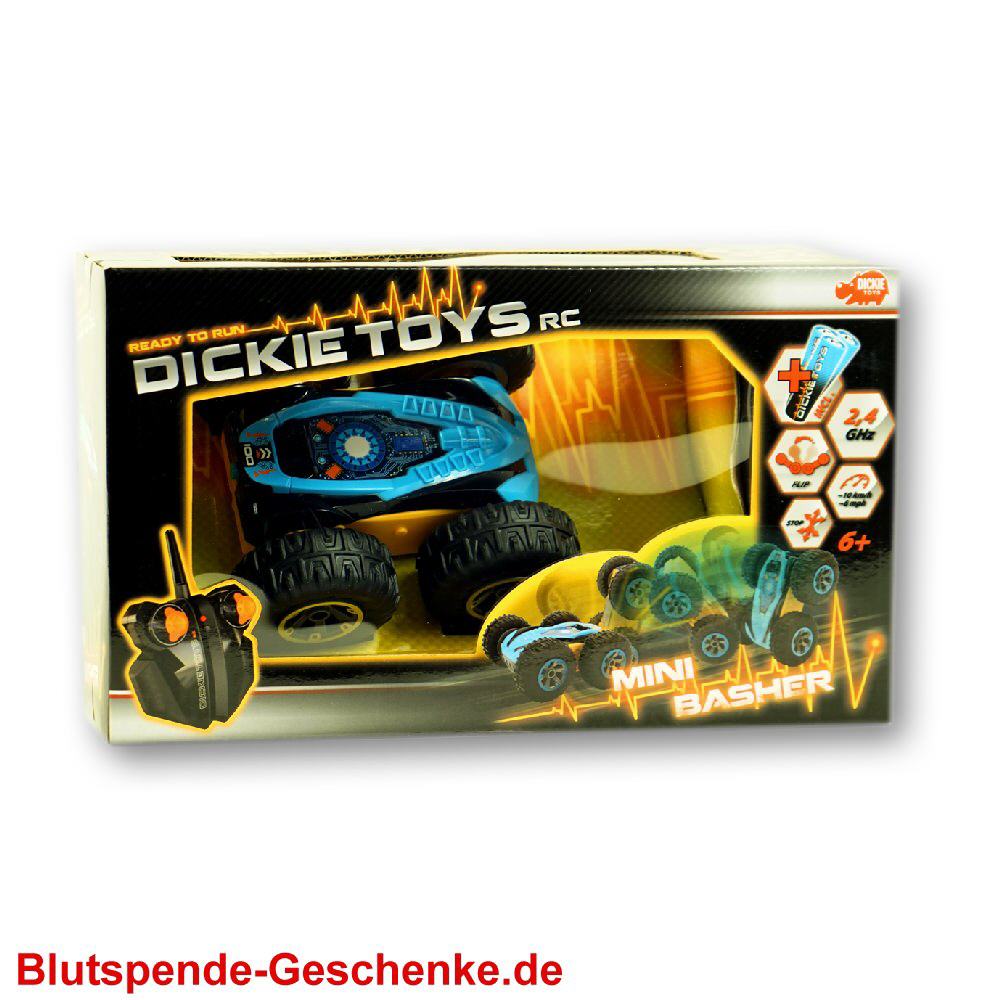 Blutspendegeschenk Mini-Basher mit Fernbedienung