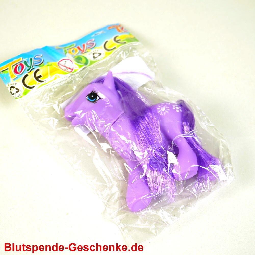 Blutspendegeschenk Mini-Pferdchen