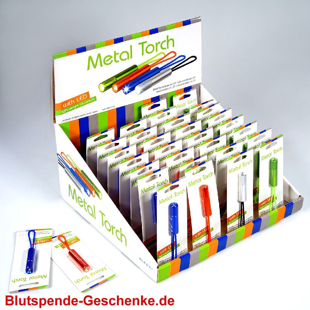 Blutspendegeschenk Mini-Taschenlampe