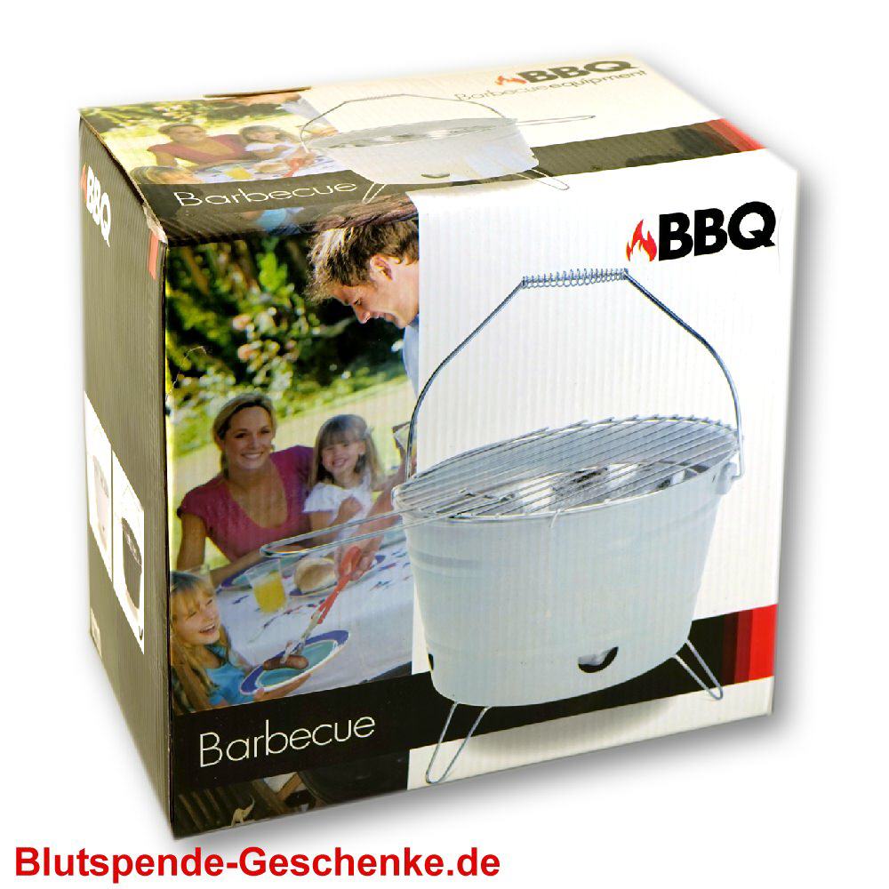 Blutspendegeschenk Mitnahmegrill