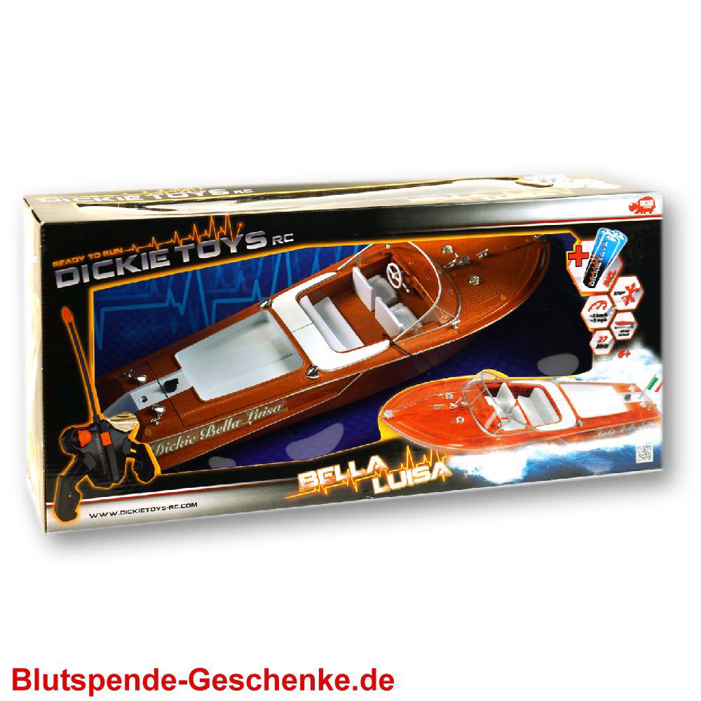 Blutspendegeschenk Motoryacht RC