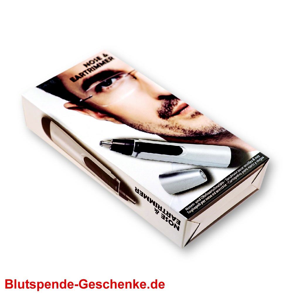 Blutspendegeschenk Nasen- & Ohrenhaarschneider