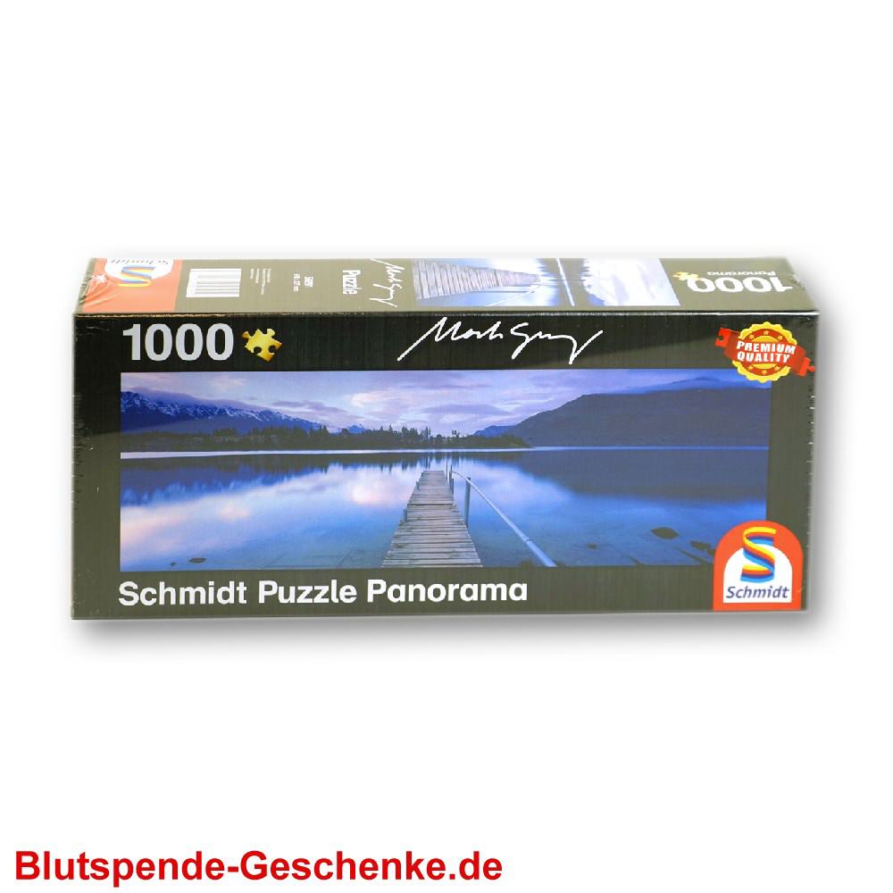 Blutspendegeschenk Panorama-Puzzle 1000 Teile