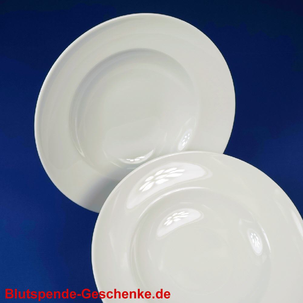 Blutspendegeschenk Pasta-Teller