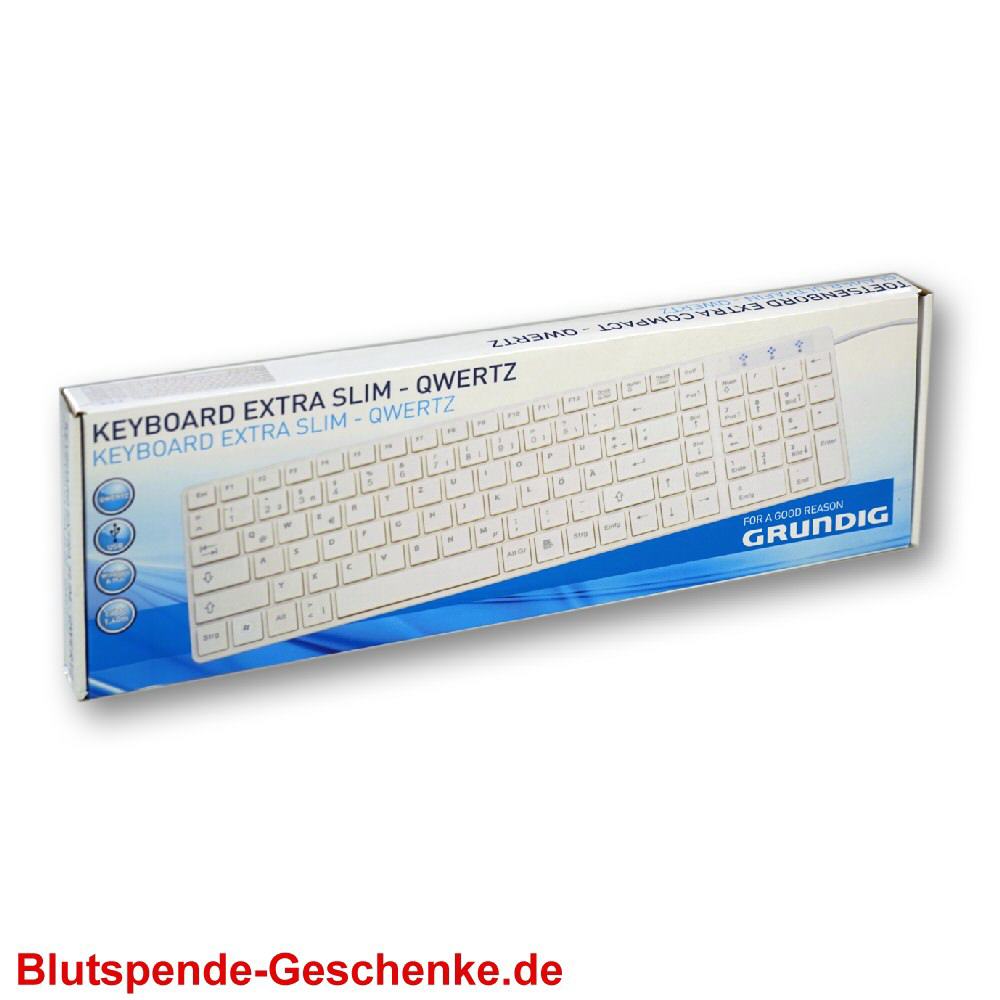 Blutspendegeschenk PC-Tastatur