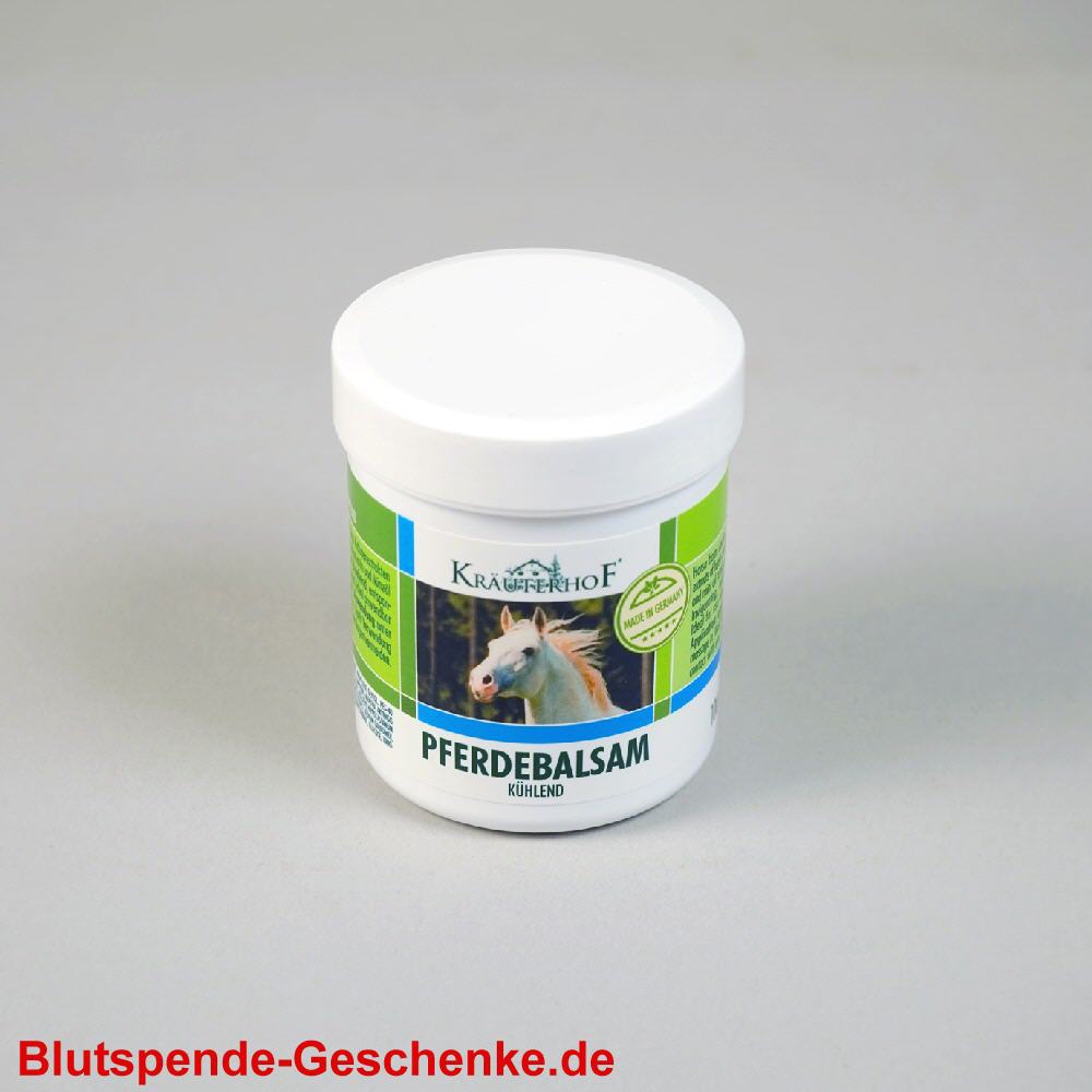 Blutspendegeschenk Pferdebalsam 250 ml