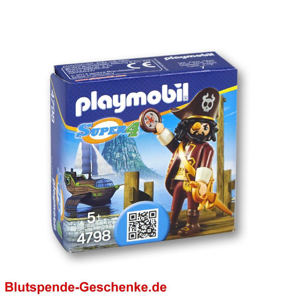 Blutspendegeschenk Playmobil Einzelfigur Pirat