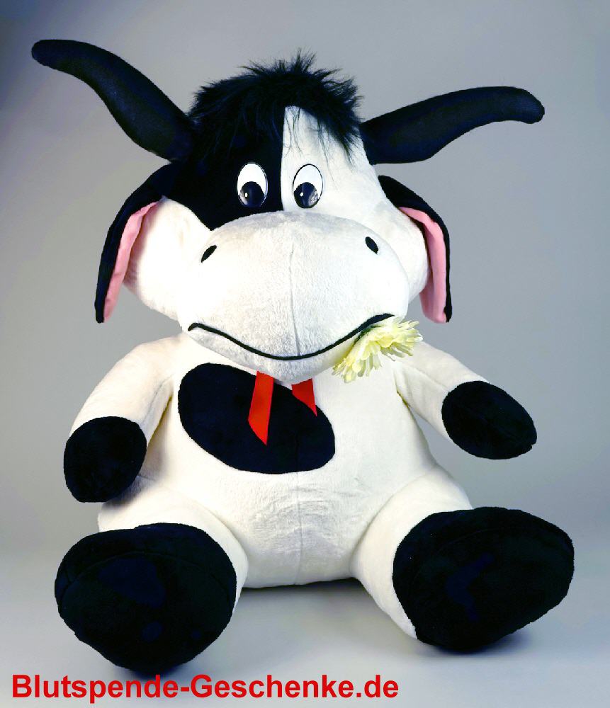 Blutspendegeschenk Pl&uuml;sch-Kuh 60 cm