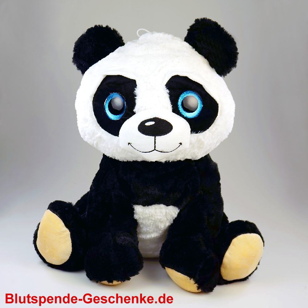 Blutspendegeschenk Pl&uuml;sch-Panda 50 cm