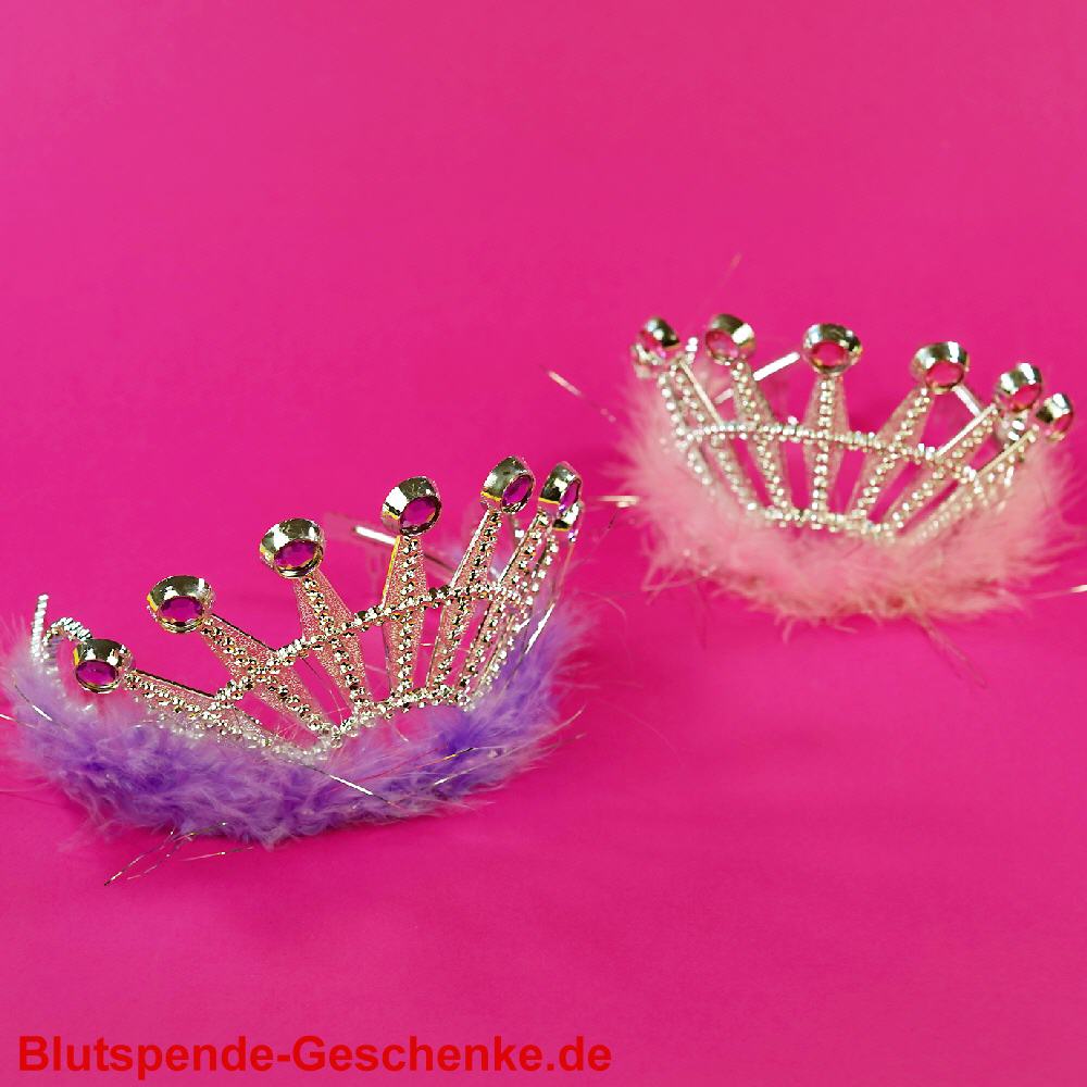 Blutspendegeschenk Prinzessinnen-Diadem