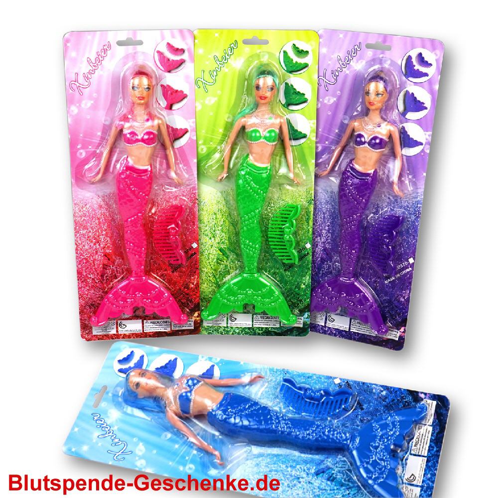 Blutspendegeschenk Puppe Meerjungfrau