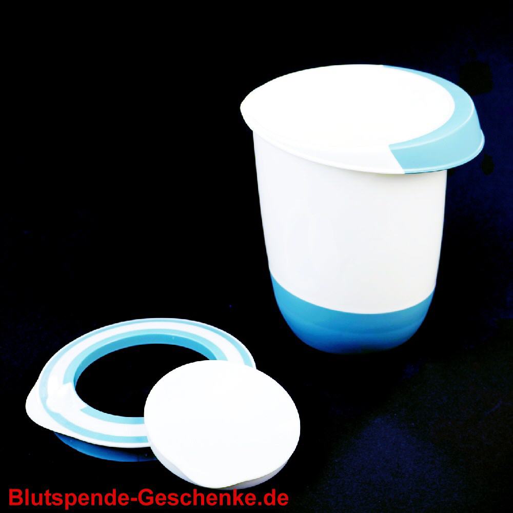 Blutspendegeschenk Quirltopf mit Deckel