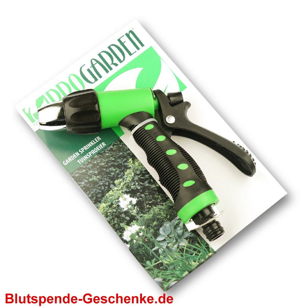 Blutspendegeschenk Rasensprenger-Griff