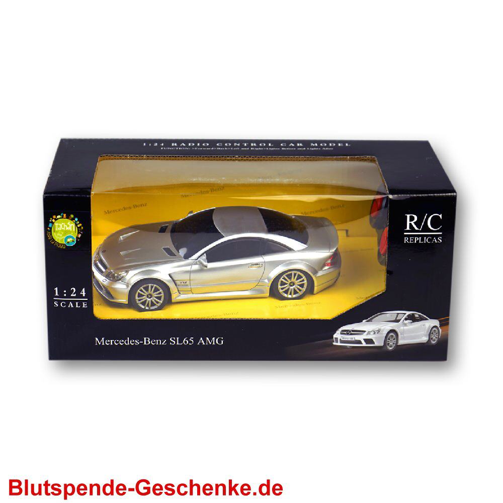Blutspendegeschenk Mercedes mit Fernsteuerung