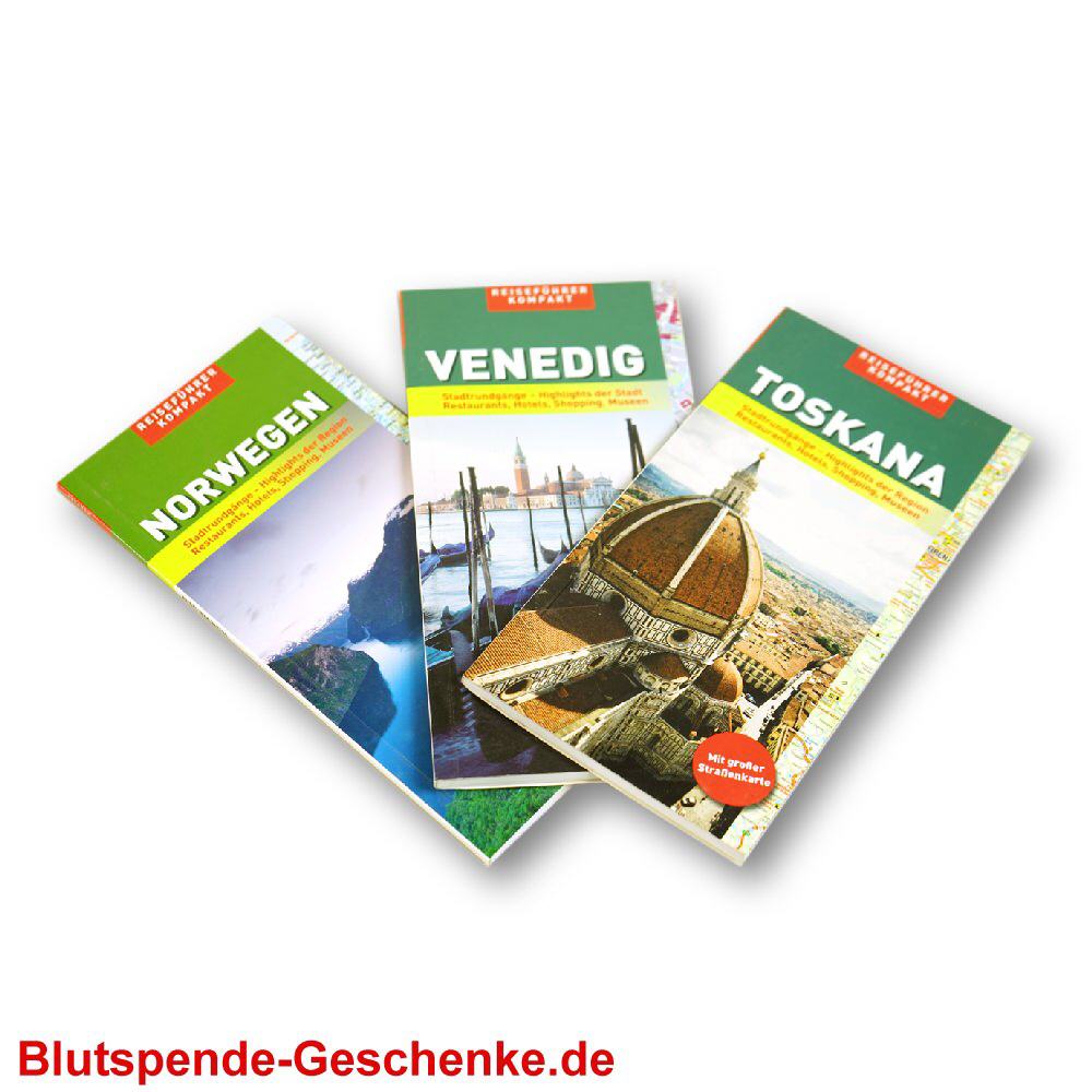 Blutspendegeschenk Reisef&uuml;hrer