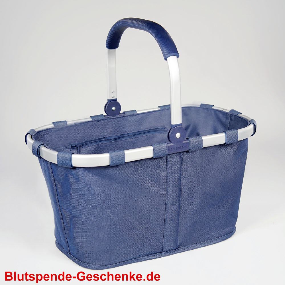 Blutspendegeschenk Einkaufskorb von Reisenthel