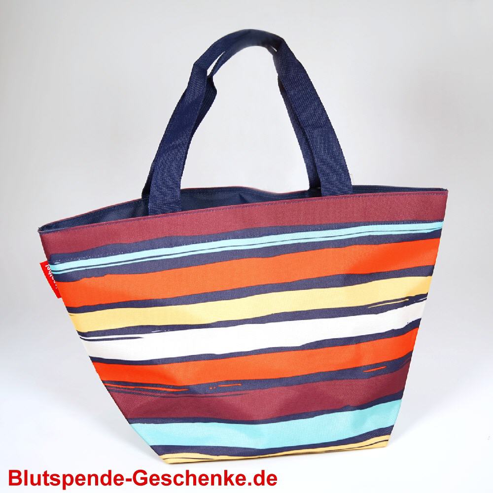 Blutspendegeschenk Tasche bunt