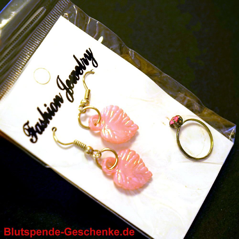 Blutspendegeschenk M&auml;dchenschmuck