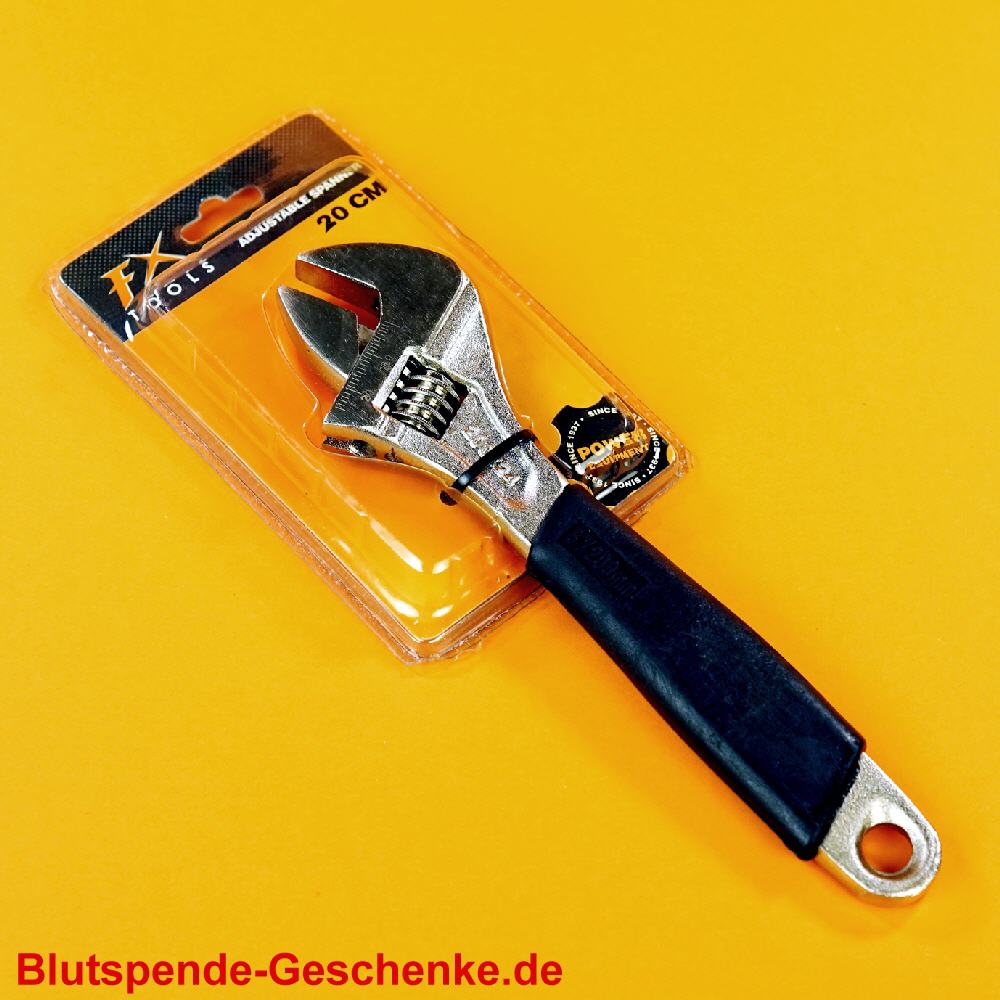 Blutspendegeschenk Rollgabelschl&uuml;ssel