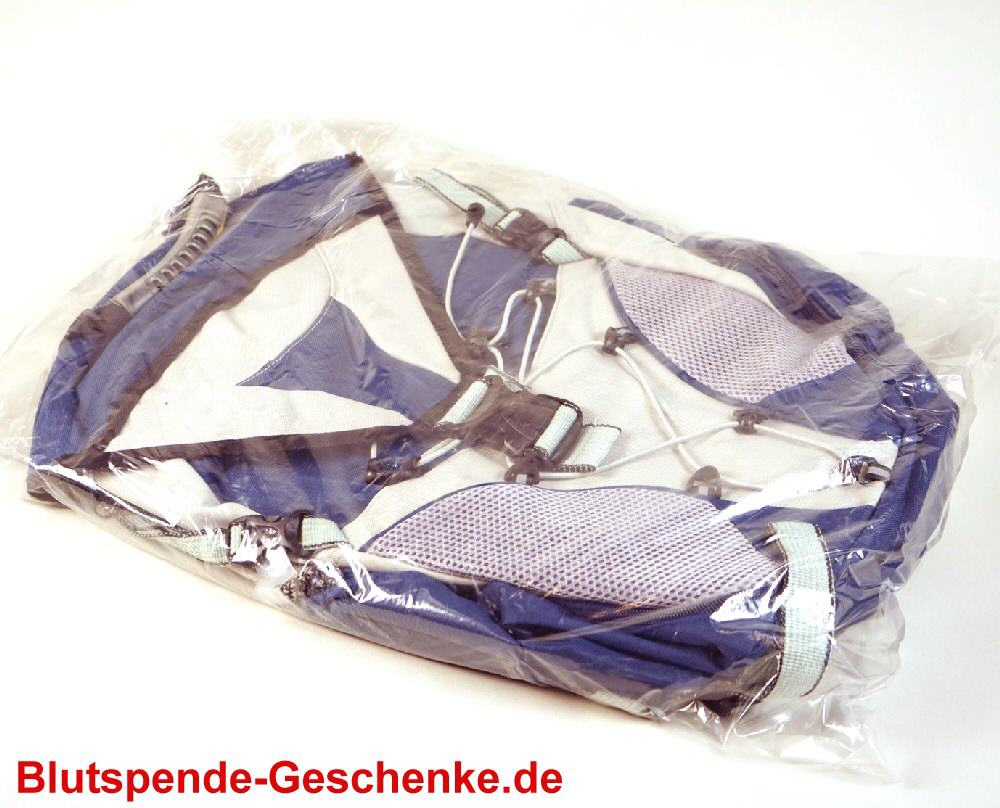 Blutspendegeschenk Rucksack