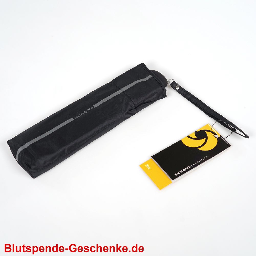 Blutspendegeschenk Extraleichter Minischirm