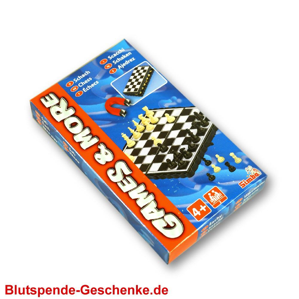 Blutspendegeschenk Schachspiel Reiseedition