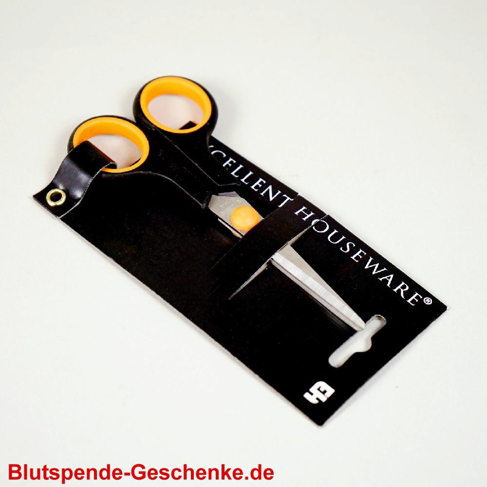 Blutspendegeschenk Kleine Schere