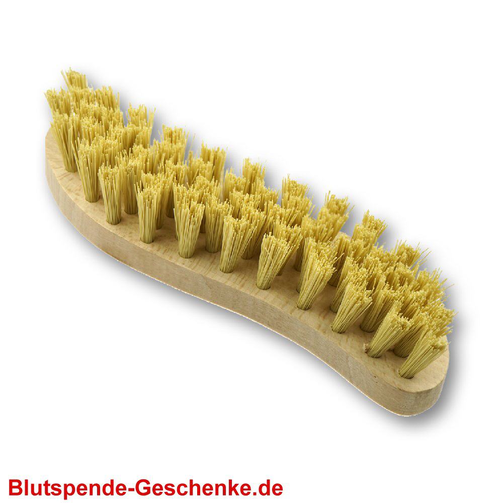 Blutspendegeschenk Scheuerb&uuml;rste