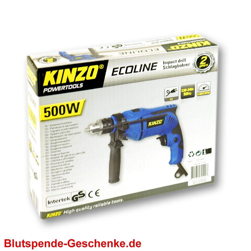 Blutspendegeschenk Schlagbohrmaschine