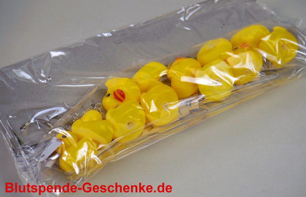 Blutspendegeschenk Anh&auml;nger Enten