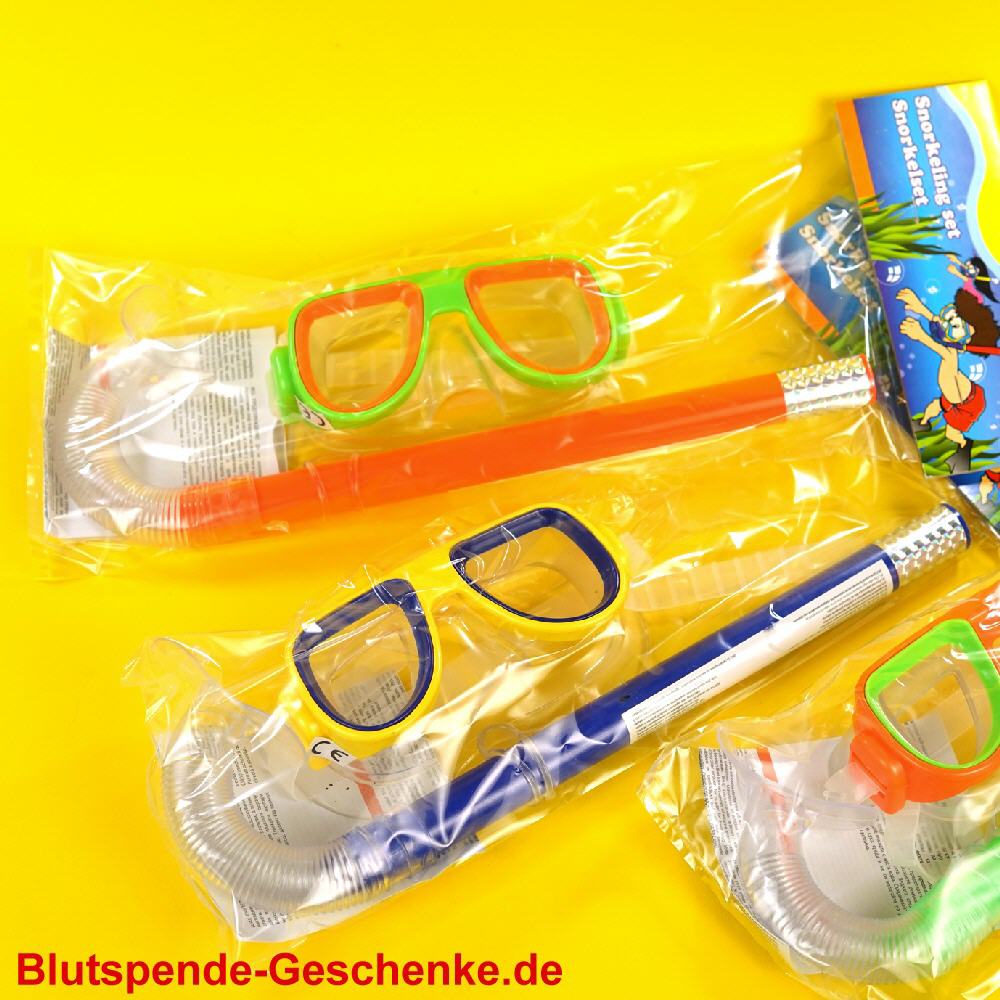 Blutspendegeschenk Schnorchelset