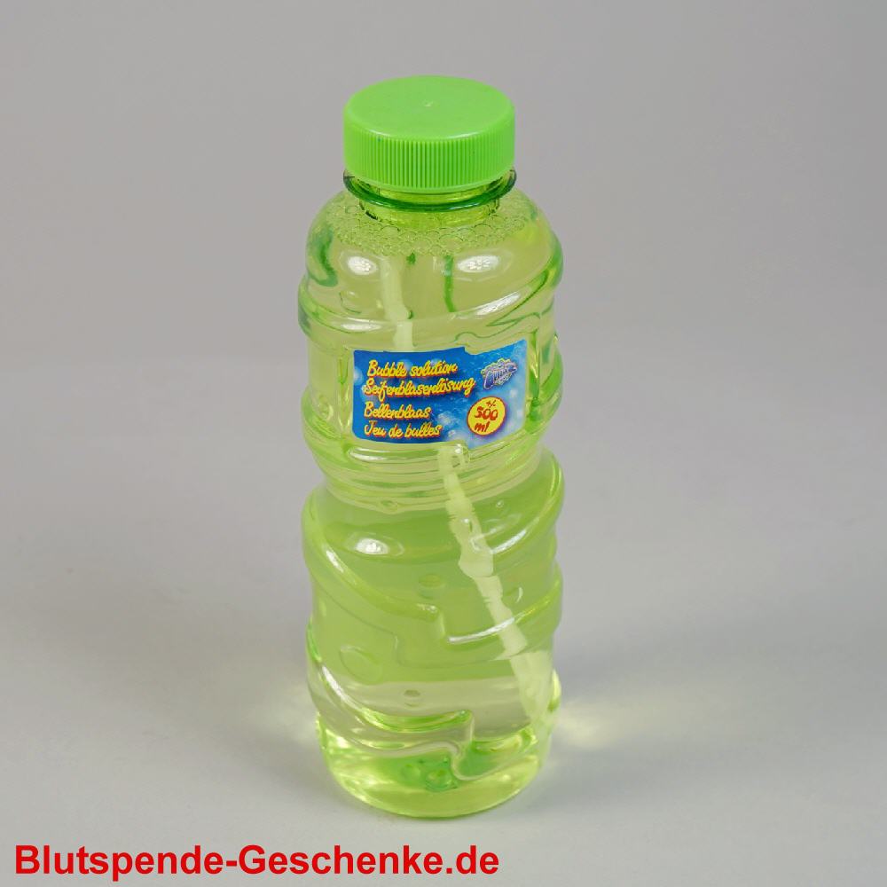 Blutspendegeschenk Seifenblasen-Fl&uuml;ssigkeit