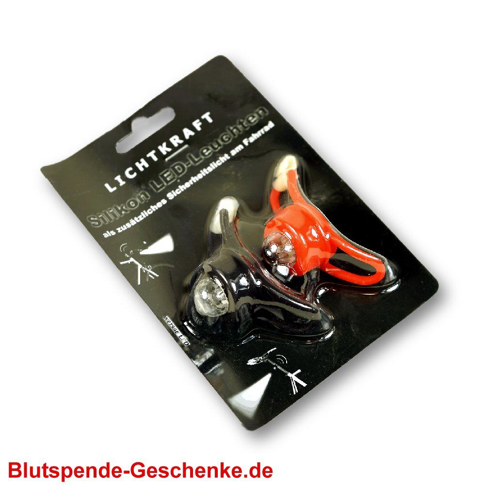 Blutspendegeschenk LED-Beleuchtung Silikon