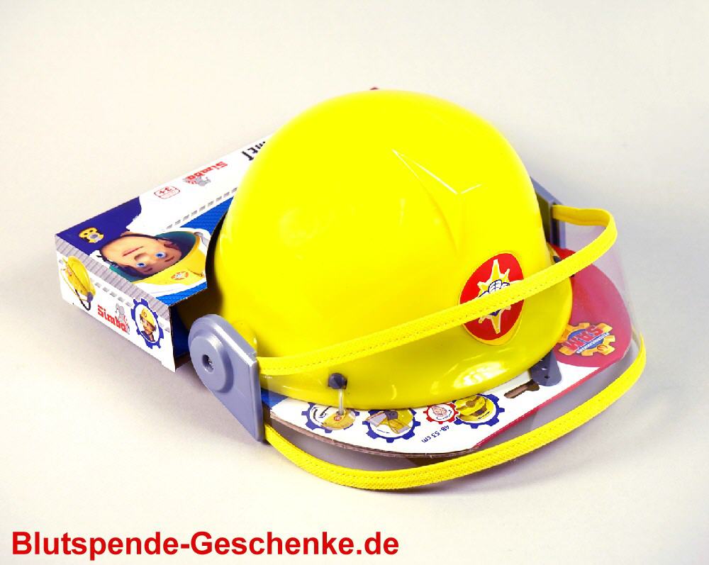 Blutspendegeschenk Feuerwehrhelm SAM