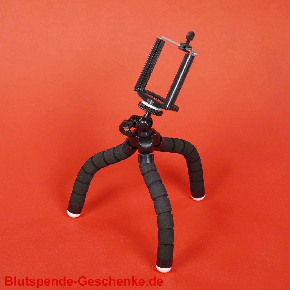 Blutspendegeschenk Smartphone-Stativ