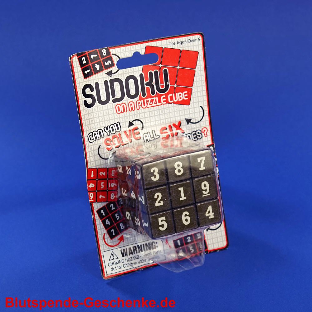 Blutspendegeschenk Sodoku-W&uuml;rfel