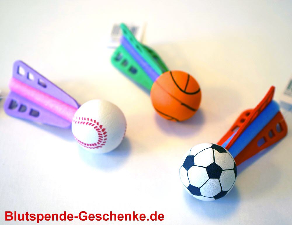 Blutspendegeschenk Softballpfeil