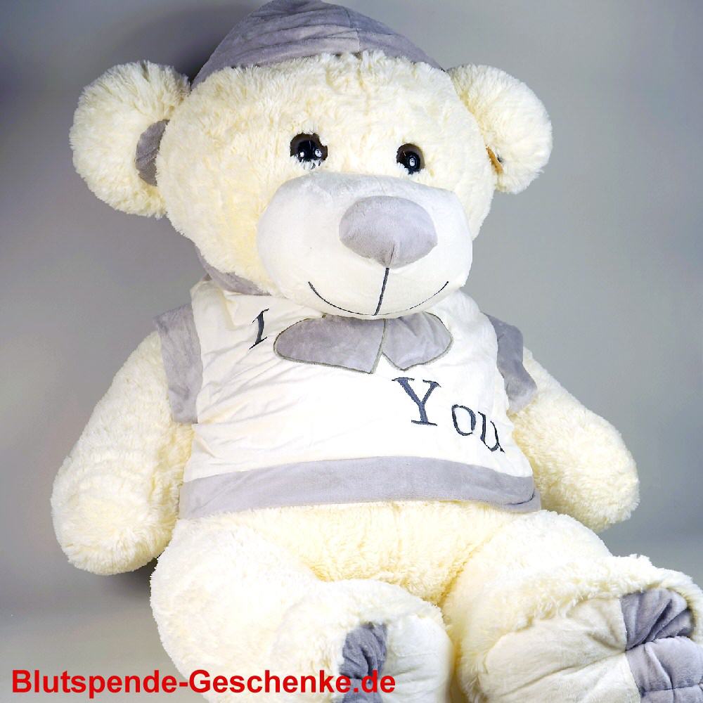Blutspendegeschenk XXL-Softpl&uuml;schb&auml;r