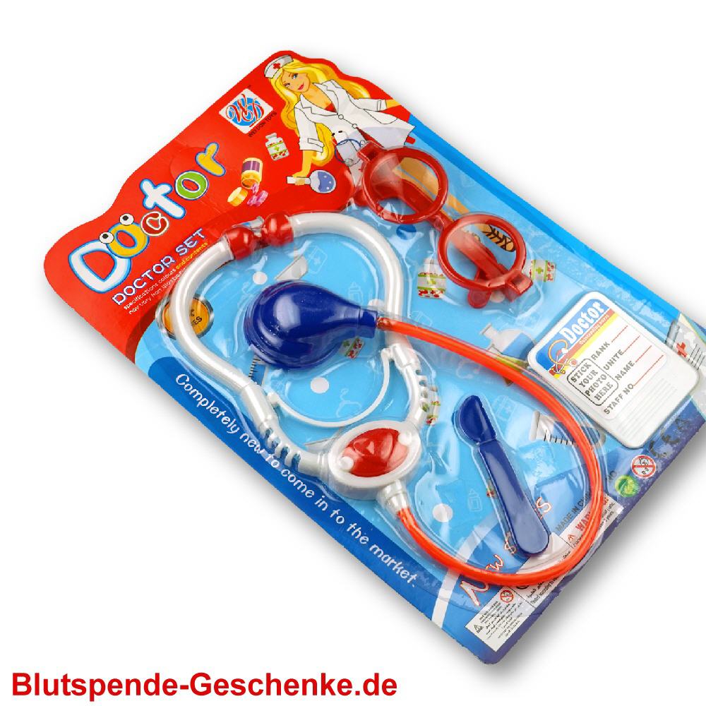 Blutspendegeschenk Krankenschwester-Spielset