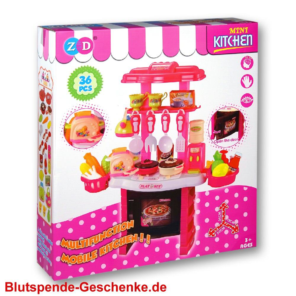 Blutspendegeschenk Spielzeug K&uuml;che