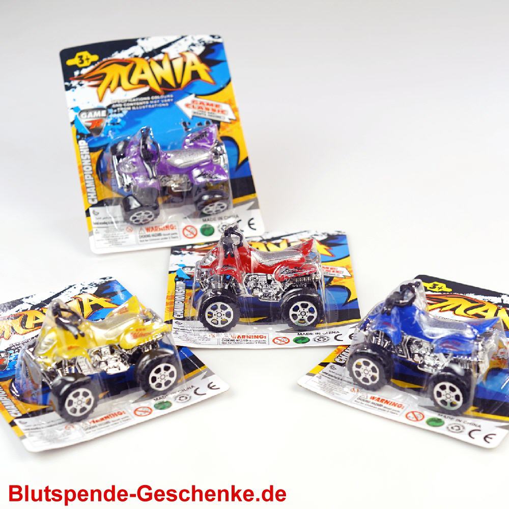 Blutspendegeschenk Spielzeug-Quad