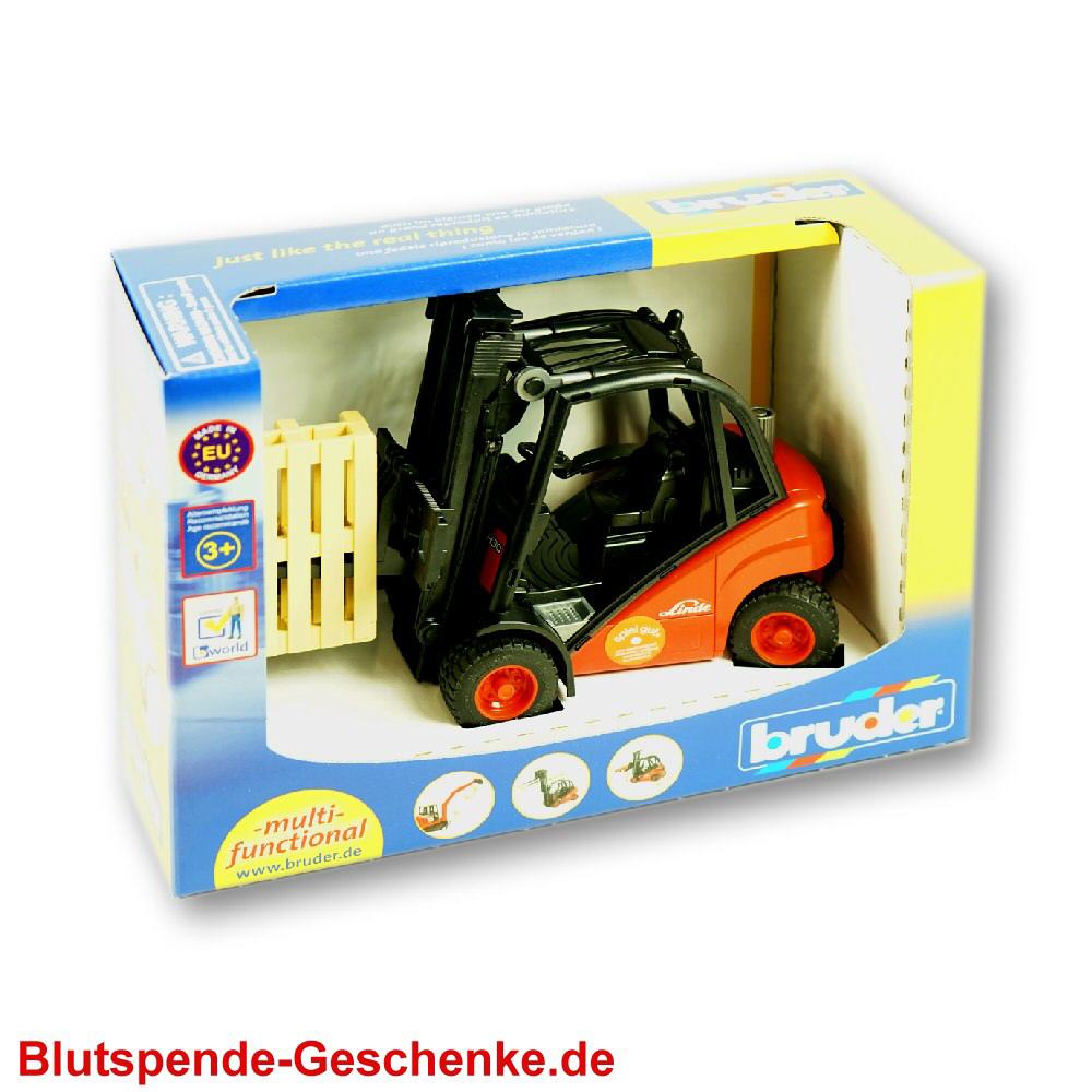 Blutspendegeschenk Spielzeug Ladestapler